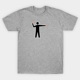 Airplane Marshaller RIGHT Signal T-Shirt